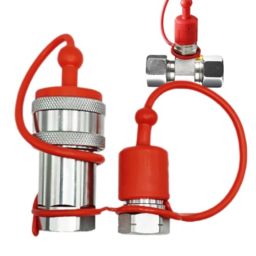 Quorvex Hydraulischer Kuppler Werkzeug,Schnellkupplung Mit Staubschutz | Leckdichte Flüssigkeitsübertragung Für Hochdruck Industrie- Und Landwirtschaftsgeräte Quorvex Hydraulischer Kuppler Werkzeug,Schnellkupplung Mit Staubschutz | Leckdichte Flüssigkeitsübertragung Für Hochdruck Industrie- Und Landwirtschaftsgeräte von Quorvex