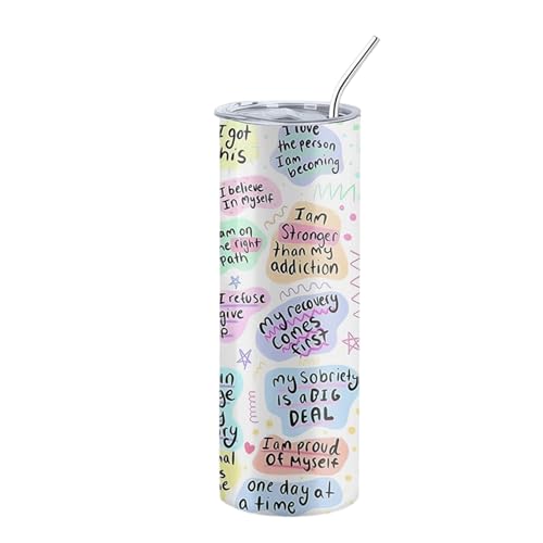 Quorvex Isolierbecher - Wasserflasche mit motivierenden Sprüchen 890 ml - Hitzebeständiger Isolierbecher Für Getränke Saft Kaffee Tee - Für Unterwegs Schule Sport Und Freizeit von Quorvex