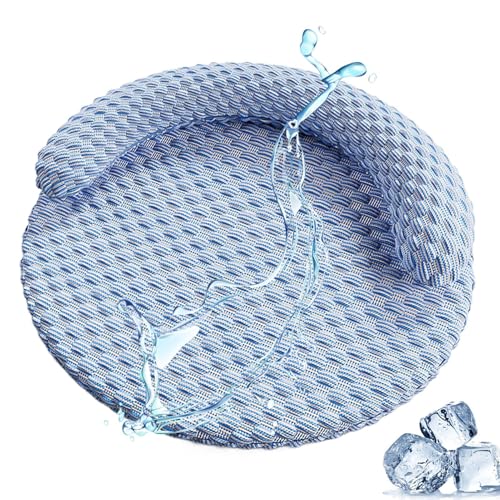 Quorvex Katzen Kühlmatte, wasserdichte Hundebett Matte Für Den Sommer, rutschfeste Komfortable Kuscheldecke Für Welpen Kätzchen Drinnen Draußen Haus Auto Ruhe von Quorvex