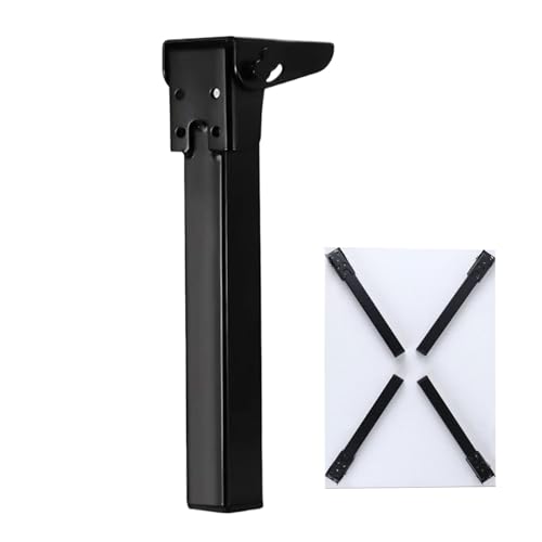 Quorvex Klappbare Tischbeine | Ersatzbeine Mit Höhenverstellung | Möbelersatzteil Für Schränke Badezimmer Betten TV Boards Schreibtisch Nachttisch von Quorvex