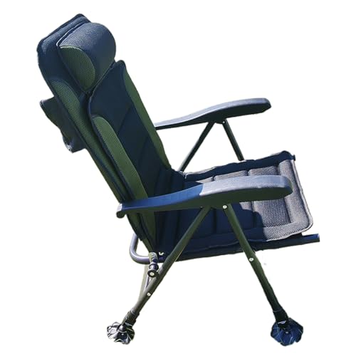 Quorvex Klappbarer Angelstuhl – Outdoor-Campingstuhl, faltbare Strandsitze für Rucksackreisen, Angeln, Mehrzweck-Campinghocker Quorvex Klappbarer Angelstuhl – Outdoor-Campingstuhl, faltbare Strandsitze für Rucksackreisen, Angeln, Mehrzweck-Campinghocker von Quorvex