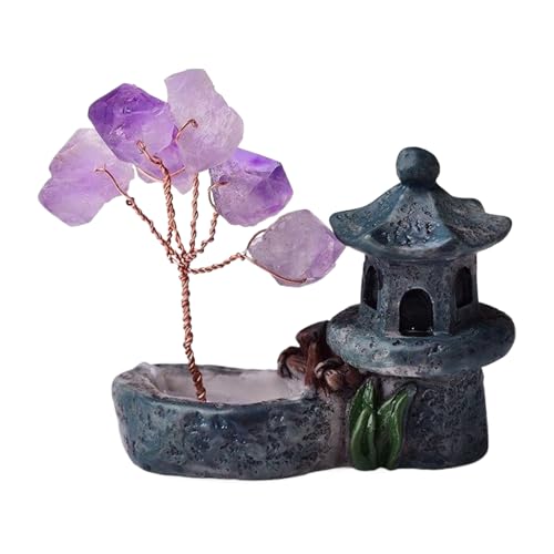 Quorvex Kristall Bonsai Baum,Natürlicher Amethyst Spiritueller Kristall Baum - Kleine Sammelfigur Schreibtisch Deko Mit Reiki Energie Wohndeko Für Wohlstand Geburtstag Mutter Geschenk Für Frauen Quorvex Kristall Bonsai Baum,Natürlicher Amethyst Spiritueller Kristall Baum - Kleine Sammelfigur Schreibtisch Deko Mit Reiki Energie Wohndeko Für Wohlstand Geburtstag Mutter Geschenk Für Frauen von Quorvex