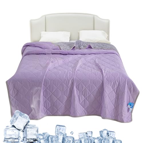 Quorvex Kühlende Decke,Kühlende Sommer Bettdecke | Tragbare Schlafdecke Für Zuhause Bett Couch Sofa Outdoor Reise Camping Quorvex Kühlende Decke,Kühlende Sommer Bettdecke | Tragbare Schlafdecke Für Zuhause Bett Couch Sofa Outdoor Reise Camping von Quorvex