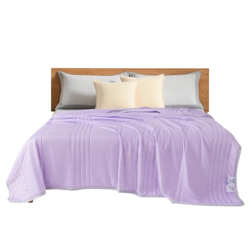 Quorvex Kühlende Decke - Beidseitig Sommer Kühldecke Wurfdecke,Atmungsaktive Steppdecke für Bett Schlafzimmer Erwachsene Couch Camping Reise Wohnung Quorvex Kühlende Decke - Beidseitig Sommer Kühldecke Wurfdecke,Atmungsaktive Steppdecke für Bett Schlafzimmer Erwachsene Couch Camping Reise Wohnung von Quorvex