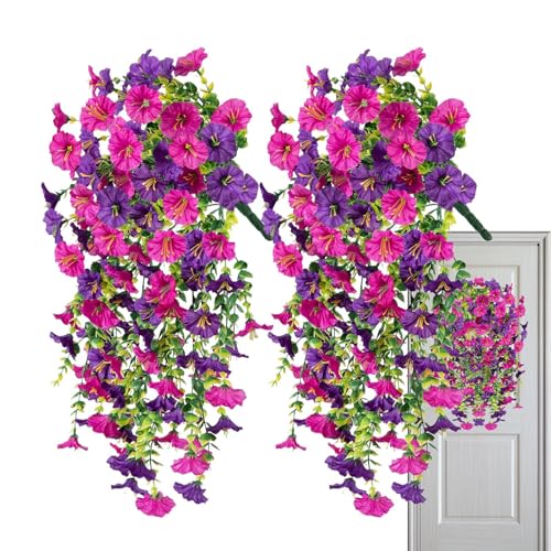 Quorvex Künstliche Petunie, Künstliche Seidenblumen, Immerblühende Wetterfeste Kunstpflanzen Für Terrasse Fensterkasten Weg Vase Pflanzkübel Gartenbeet Balkonkasten Quorvex Künstliche Petunie, Künstliche Seidenblumen, Immerblühende Wetterfeste Kunstpflanzen Für Terrasse Fensterkasten Weg Vase Pflanzkübel Gartenbeet Balkonkasten von Quorvex