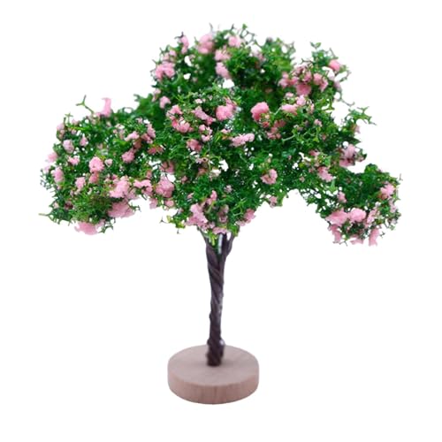 Quorvex Modell Miniaturbaum | Eisenbahn-Landschafts-Fälschungs-Baum - Modelllandschaftszubehör, Miniaturgartenzubehör, grüner Baum für DIY-Projekte Landschaft von Quorvex