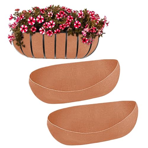 Quorvex Pflanzentopf-Einsätze - 3er-Set Fensterkasten-Filzeinsätze - Ersatzfutter für Außenpflanzen in Parkanlagen Hochbeet Gewächshaus Garten Quorvex Pflanzentopf-Einsätze - 3er-Set Fensterkasten-Filzeinsätze - Ersatzfutter für Außenpflanzen in Parkanlagen Hochbeet Gewächshaus Garten von Quorvex