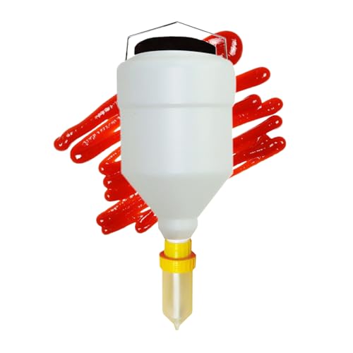 Quorvex Soßenspender, Soßenspenderflasche für die Wand, 3,5 l, nachfüllbar, auslaufsicherer Behälter für Restaurant, Hotel, Nudelladen, Hamburger, Brathähnchen Quorvex Soßenspender, Soßenspenderflasche für die Wand, 3,5 l, nachfüllbar, auslaufsicherer Behälter für Restaurant, Hotel, Nudelladen, Hamburger, Brathähnchen von Quorvex