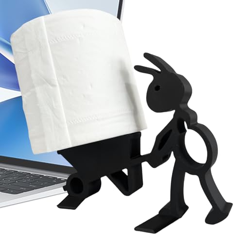 Quorvex Toilettenpapierhalter, Badezimmer-Tücherhalter, Stehender Ameisen-Servietten-Organisationsspender für Waschraum, Wohnung, Hotel, Küche, Badezimmer von Quorvex