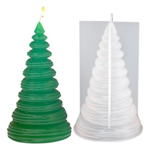 Quorvex Weihnachtsbaum Silikonform | 3D Weihnachtsbaum Silikon Kerze | Wohnkultur Für Festtage Geburtstage Zimmer Schreibtisch Büro Quorvex Weihnachtsbaum Silikonform | 3D Weihnachtsbaum Silikon Kerze | Wohnkultur Für Festtage Geburtstage Zimmer Schreibtisch Büro von Quorvex