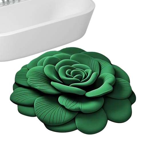 Quorvex rutschfeste Badezimmermatte,3D Duschmatte Mit Rutschsicherung Und | Multifunktion Teppich Für Türen, Flure, Eingangsbereich, Wohnbereich von Quorvex
