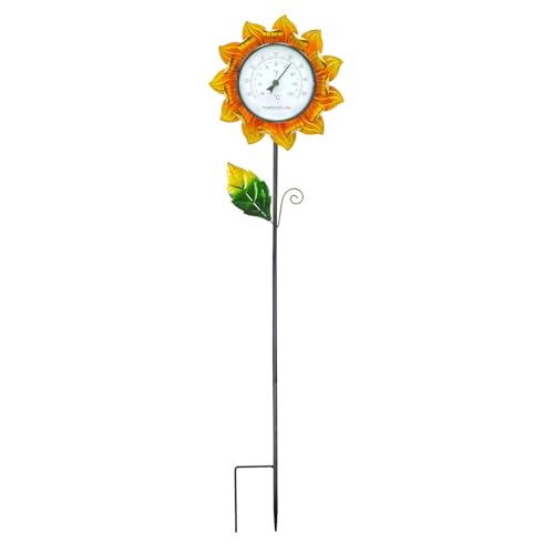 Thermometerstab Aus Metall - Außenthermometer | Gartenthermometer | Outdoor Thermometer | Gewächshaus Thermometer Für Terrasse, Rasen, Balkon, Wanddekoration Thermometerstab Aus Metall - Außenthermometer | Gartenthermometer | Outdoor Thermometer | Gewächshaus Thermometer Für Terrasse, Rasen, Balkon, Wanddekoration von Quorvex