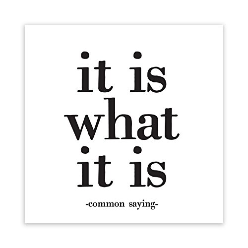 Quotable Cards Zitat Magnet – It is what it is. Quotable Cards Zitat Magnet – It is what it is. von Quotable Cards