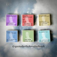 6Er Set Anne Boleyn Holzkunst Magnet Geschenkset Tudor Queen von QuotedArt