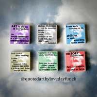6Er Set Karl Marx Holzkunst Magnet Geschenkset von QuotedArt