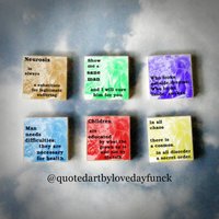 Set Von 6 Carl Jung Holzkunst Magneten Geschenkset von QuotedArt