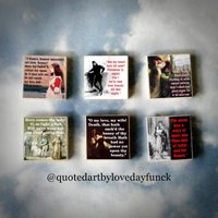Set Von 6 Romeo Und Julia Holzkunst Magnet Geschenkset von QuotedArt