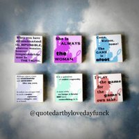Set Von 6 Sherlock Holmes Holzkunst Magnet Geschenkset von QuotedArt