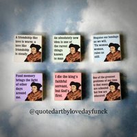 Set Von 6 Sir Saint St Thomas More Holzkunst Magnet Geschenkset von QuotedArt