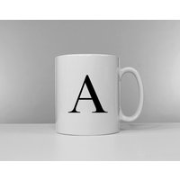 Personalisierte Monogramm Kaffeetasse - Benutzerdefiniertes Geschenk Personalisierte Monogramm Kaffeetasse - Benutzerdefiniertes Geschenk von QuriousShop