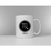 sternzeichen Horoskop Jungfrau Tasse - Geburtstag Astrologie 23 von QuriousShop