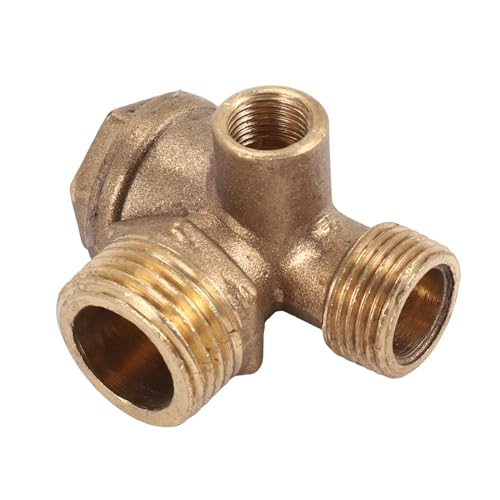 Qusedwey 1 Dreiwege Luftkompressor RüCkschlagventil Direktanschluss Luftkompressor RüCkschlagventil, Ventilanschluss: 20 Mm 16 Mm 10 Mm von Qusedwey