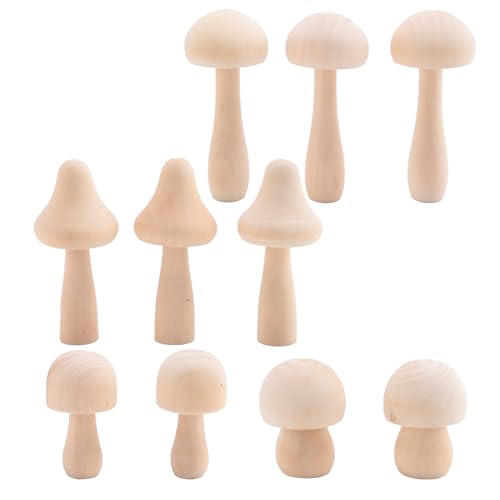 Qusedwey 10 StüCk GroßE GrößEn Unfertiger Unlackierter für Kunst Projekte Dekoration Qusedwey 10 StüCk GroßE GrößEn Unfertiger Unlackierter für Kunst Projekte Dekoration von Qusedwey