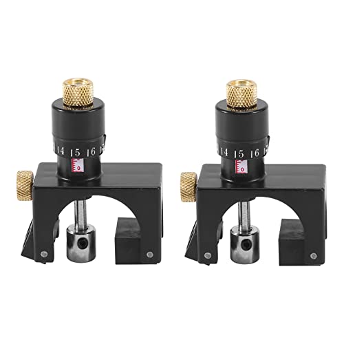 Qusedwey 2X verstellbares Hobelmesser Cutter Kalibrator Einstelllehre Messgerät Holzbearbeitung Werkzeug von Qusedwey