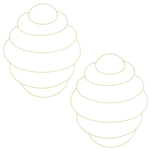 Qusedwey Bienendraht-Kranzrahmen, Terrassen- und Veranda-Dekoration für und Sommer, Geeignet Als Heimdekoration und für Den Außenbereich Qusedwey Bienendraht-Kranzrahmen, Terrassen- und Veranda-Dekoration für und Sommer, Geeignet Als Heimdekoration und für Den Außenbereich von Qusedwey
