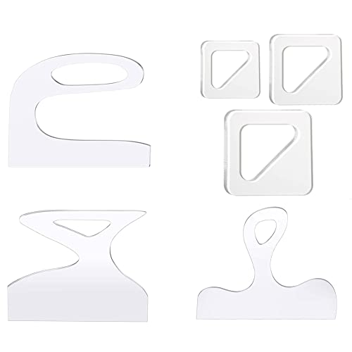 Qusedwey Dreieckige Schneidebrett-Schablone, Geschnittene Acryl-Frässchablone, Holzbearbeitungs-Frässchablone Qusedwey Dreieckige Schneidebrett-Schablone, Geschnittene Acryl-Frässchablone, Holzbearbeitungs-Frässchablone von Qusedwey