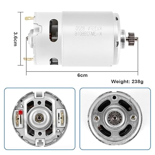 Qusedwey GSR14.4-2-LI 13 ZäHne Gleich Strom Motor 1607022649 HC683LG für DC14.4V 3601JB7480 Bohr Maschine Wartung Teile von Qusedwey