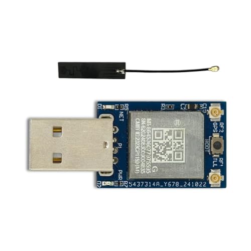 Qussedser Air780EG 4G Full Netcom Modul USB-Internet-Modul mit GPS, Multifunktionales Tragbares Modul Ohne Treiber B von Qussedser