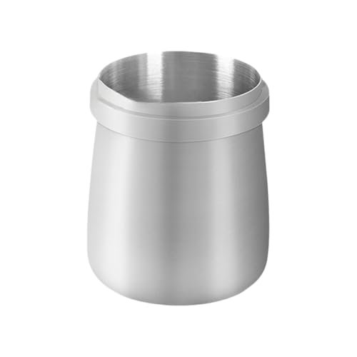 Qussedser Kaffeemaschine Auffangbecher Espresso Kaffeemengenbecher Elektrische Pulverauffangbehälter Anti-Flugpulverbecher B (58MM) von Qussedser