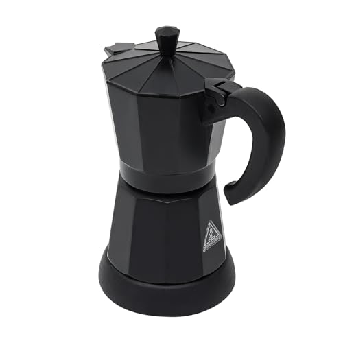 300ml Elektrische Kaffeemaschine Espressokocher 6 Tassen Mokka Espresso Kanne mit separatem Boden Espressomaschine Schwarz 300ml Elektrische Kaffeemaschine Espressokocher 6 Tassen Mokka Espresso Kanne mit separatem Boden Espressomaschine Schwarz von Qussse
