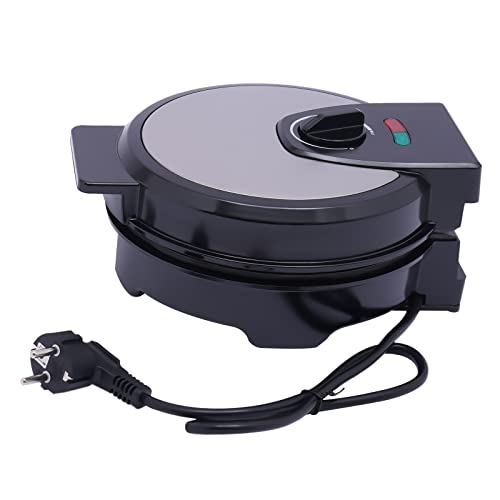 Qussse 1200W Elektrischer Waffeleisen, Hörncheneisen Hörnchenautomat mit Antihaftbeschichtung, für Zubereitung von Eiswaffeln und Waffelröllchen von Qussse