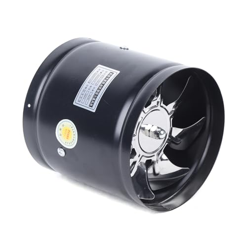 Qussse 150mm Axial Rohrventilator, 500m³/h Abluft Zuluft Rohrlüfter für Küchen Wohnzimmern Supermärkten und Hotels Qussse 150mm Axial Rohrventilator, 500m³/h Abluft Zuluft Rohrlüfter für Küchen Wohnzimmern Supermärkten und Hotels von Qussse