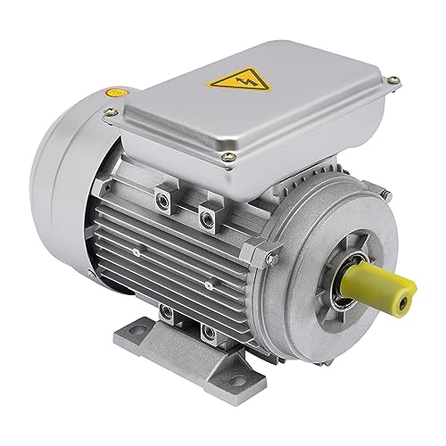 Qussse Elektromotor 750W 1380 U/min Profi Kupfer-Elektromotor 1-Phas Wechselstrom E-Motor Wellendurchmesser 19mm Einphasig Motor für Kompressor Qussse Elektromotor 750W 1380 U/min Profi Kupfer-Elektromotor 1-Phas Wechselstrom E-Motor Wellendurchmesser 19mm Einphasig Motor für Kompressor von Qussse