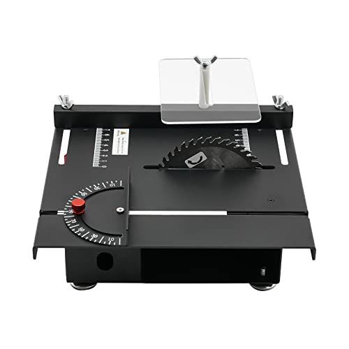 Qussse Mini Tischkreissäge, 200W Elektrisch Tischsäge Tragbare Präzisions Table Saw Tischkreissägen mit 1 Klinge, 7-Gang-Netzteil, für DIY-Holzbearbeitungsprojekte Qussse Mini Tischkreissäge, 200W Elektrisch Tischsäge Tragbare Präzisions Table Saw Tischkreissägen mit 1 Klinge, 7-Gang-Netzteil, für DIY-Holzbearbeitungsprojekte von Qussse
