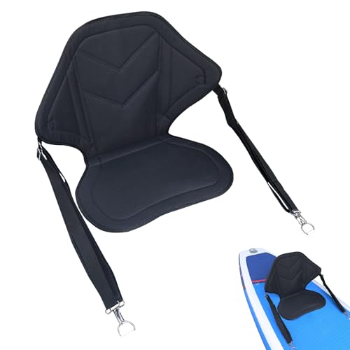 Qutalmi Paddleboard Sitz - Kanu Sitz | Klappbar Verstellbar Sitzkissen Mit Rückenlehne Für Kajakfahren Kanufahren Paddelbrett Qutalmi Paddleboard Sitz - Kanu Sitz | Klappbar Verstellbar Sitzkissen Mit Rückenlehne Für Kajakfahren Kanufahren Paddelbrett von Qutalmi