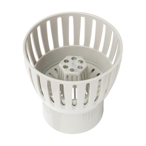 Qutalmi Teich Skimmerkorb, Fischteich Filter Schwebstoff Sammler, 50 mm Schmutzfang Werkzeug Ganzjahres Laubfänger Für Park Villa Apartment Garten Hotel Wasser von Qutalmi