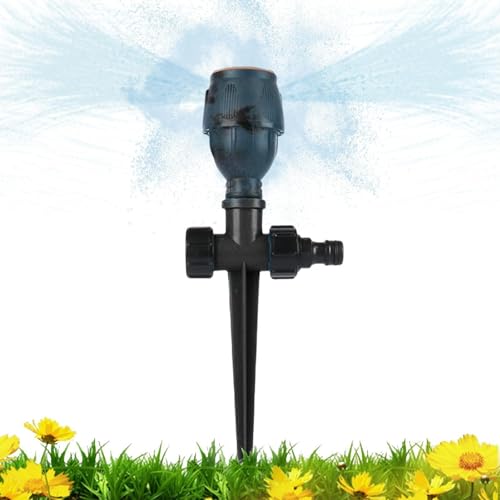 Rasensprenger 360°, Rotating Tripod Sprinkler, Rasensprenger Große Flächen, Automatische Bewässerungssystem Rasen, Drehbarer Gartensprenger Für Große Flächen, Hof, Garten, Rasen Rasensprenger 360°, Rotating Tripod Sprinkler, Rasensprenger Große Flächen, Automatische Bewässerungssystem Rasen, Drehbarer Gartensprenger Für Große Flächen, Hof, Garten, Rasen von Qutalmi