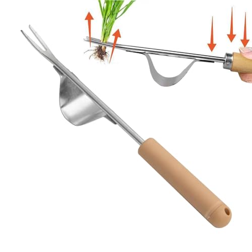 Unkrautjäter Edelstahl Manueller, Gartenarbeit Hand Unkrautstecher, Multifunktionaler Unkraut Entferner Gerät, Löwenzahnstecher Distelstecher Wurzelstecher, Mit Griffigem Griff, Gartengeräte Unkrautjäter Edelstahl Manueller, Gartenarbeit Hand Unkrautstecher, Multifunktionaler Unkraut Entferner Gerät, Löwenzahnstecher Distelstecher Wurzelstecher, Mit Griffigem Griff, Gartengeräte von Qutalmi