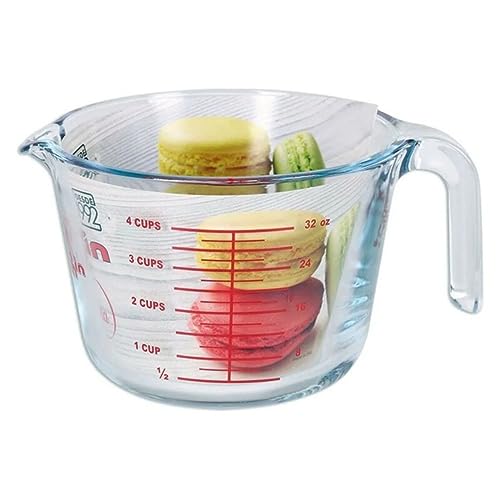 Quttin 63100 Messbecher aus Glas, Glas von Quttin