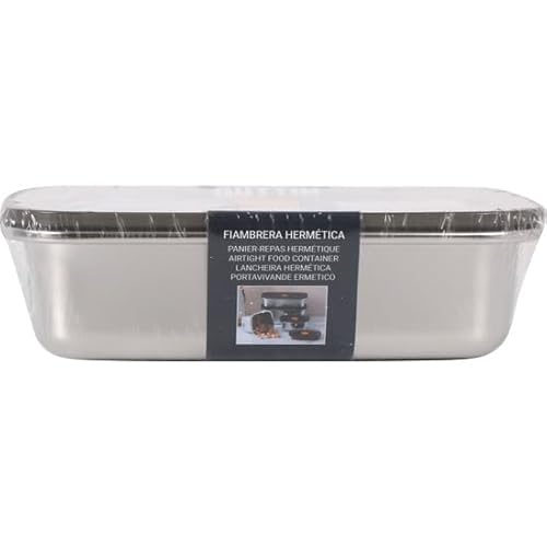 Quttin Luftdichte Frischhaltebox, rechteckig, 600 ml, zur Aufbewahrung von Lebensmitteln, luftdicht, sicherer Verschluss, Bunt von Quttin