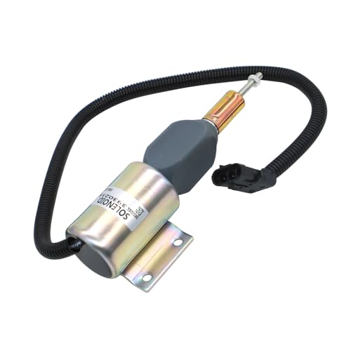 3930235 Kraftstoff-Absperr-Magnetventil, 12 V, SA-4348-12, kompatibel mit Cummins-Motor 4BT 6BT 6CT K19 von Quueparts