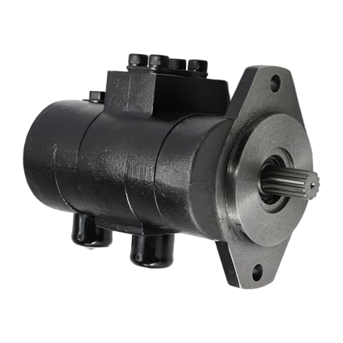 Hydraulische Doppelzahnradpumpe 6687864, kompatibel mit Bobcat Kompaktlader S130 S150 S160 S175 S180 S185 S205 T140 T180 T190 von Quueparts