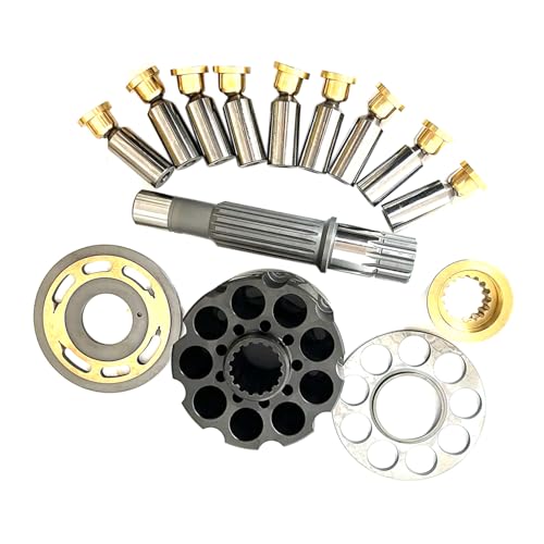 Pumpen Reparatursatz Hydraulik Kompatibel mit Axialkolben DNB50 Kompatibel mit Raupenbaggern Reisemotoren Endantriebseinheiten Schwingmotoren von Quueparts