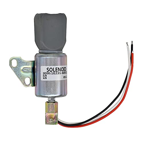 Quueparts 1E231-60011 1E23160011 Kraftstoffabschalt-Magnetspule SA-4899-12 kompatibel mit Kubota-Motor V2203 D722 D902 Z482 Traktor BX B1700D B2100D B2400D B75100 M820. 0 M9000 Gartentraktor G2160 DS Quueparts 1E231-60011 1E23160011 Kraftstoffabschalt-Magnetspule SA-4899-12 kompatibel mit Kubota-Motor V2203 D722 D902 Z482 Traktor BX B1700D B2100D B2400D B75100 M820. 0 M9000 Gartentraktor G2160 DS von Quueparts