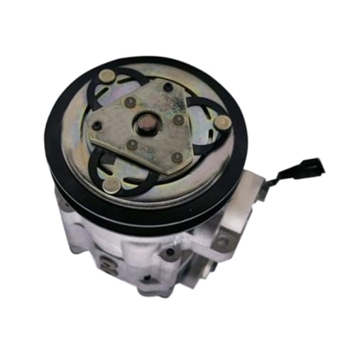 Quueparts 506021-5540 A/C Kompressor 12V 5060215540 Kompatibel mit Yanmar Traktor SV100 VI075-5 ViO70-3 VIO75-A von Quueparts
