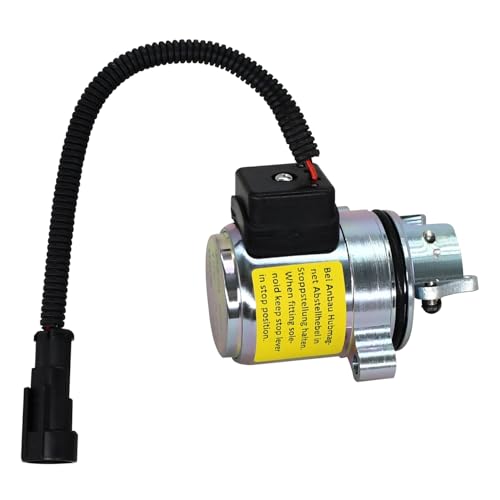 Quueparts Fuel Shut Off Solenoid 04102390 0410-2390 Kompatibel mit Deutz Motor F2L B/D/F3L B/DF4L 1011 2011 TCD Kompatibel mit Kubota Motor 1011 2011 Kompatibel mit Linde Gabelstapler 2011 2012 Quueparts Fuel Shut Off Solenoid 04102390 0410-2390 Kompatibel mit Deutz Motor F2L B/D/F3L B/DF4L 1011 2011 TCD Kompatibel mit Kubota Motor 1011 2011 Kompatibel mit Linde Gabelstapler 2011 2012 von Quueparts